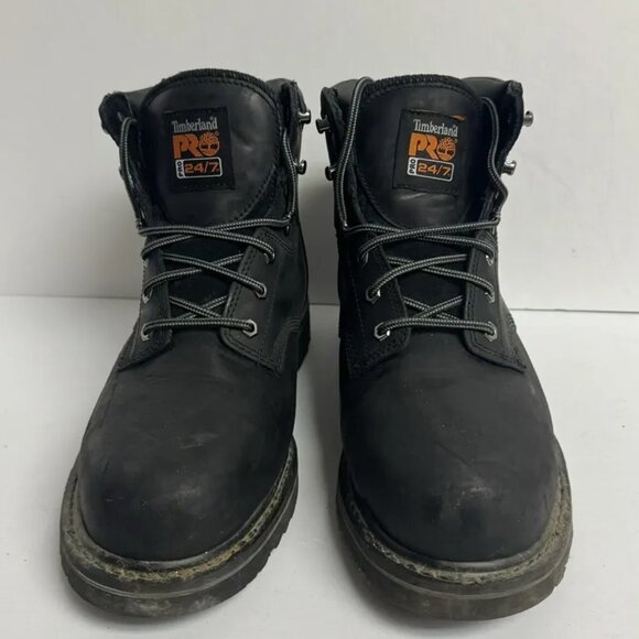 Timberland Pro Mens Pit Boss Steel Toe Work Boot Black Size 10.5Wide main image 5